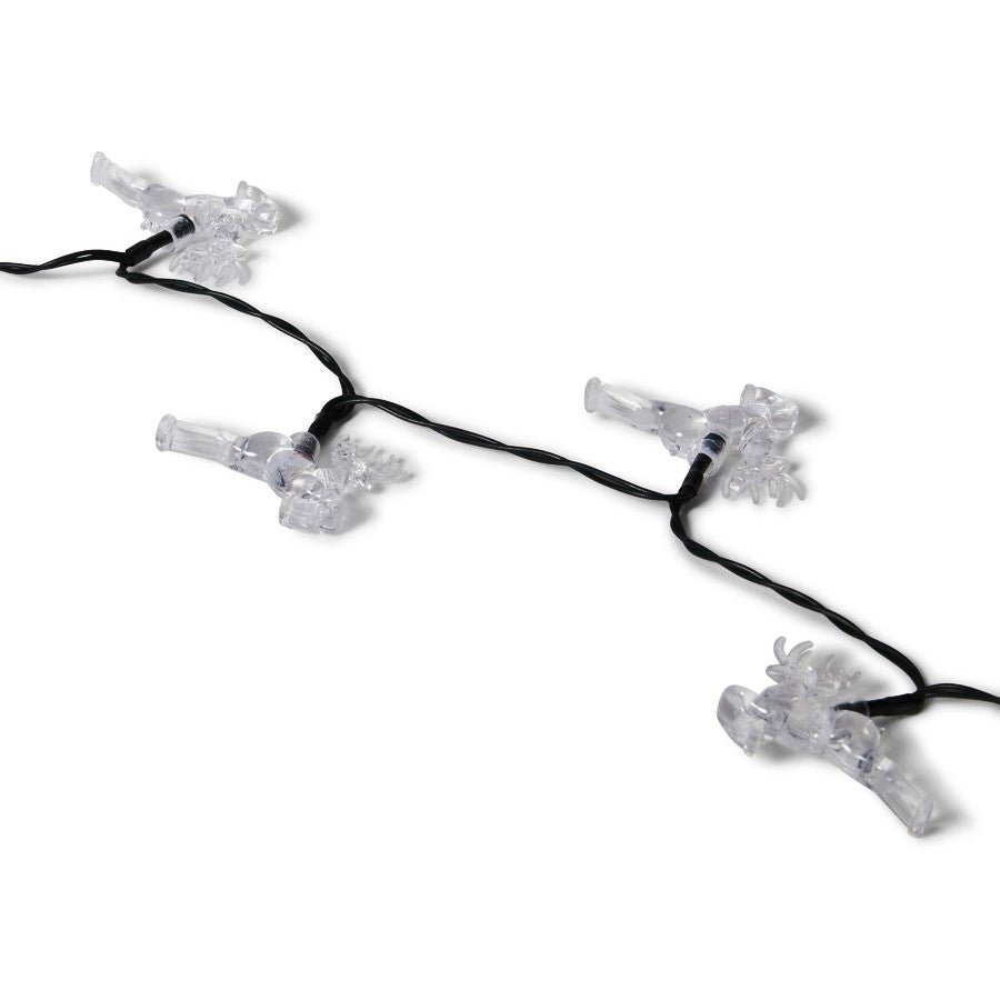 Mirabella Christmas Solar Powered 30 LED Reindeer Light Set - Multicolour - TheITmart