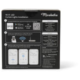 Mirabella Christmas Genio Wi-Fi 180 LED Colour Wheel Curtain Lights - TheITmart