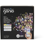 Mirabella Christmas Genio Wi-Fi 200 LED Dual Colour Wire Lights - Multi-Colour