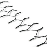 Mirabella Christmas Solar Powered 50 LED String Lights - White - TheITmart