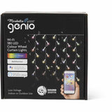 Mirabella Christmas Genio Wi-Fi 180 LED Colour Wheel Curtain Lights - TheITmart
