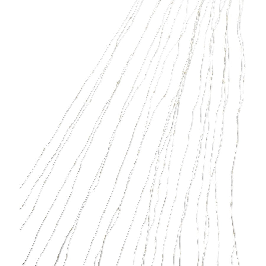 Mirabella Christmas 1.9m Low Voltage 480 LED Waterfall Lights - White