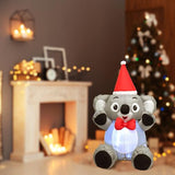 Click 80cm Battery Operated Festive Inflatable Koala