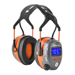 Tactix Bluetooth Earmuffs/Connect to Phone Via Bluetooth/AUX/Rechargeable/Comfy