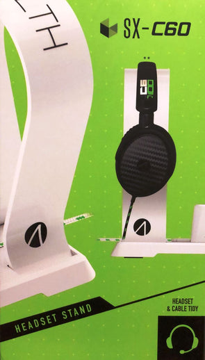 Stealth SX-C60 Charging Station with Headset Stand/White/Black