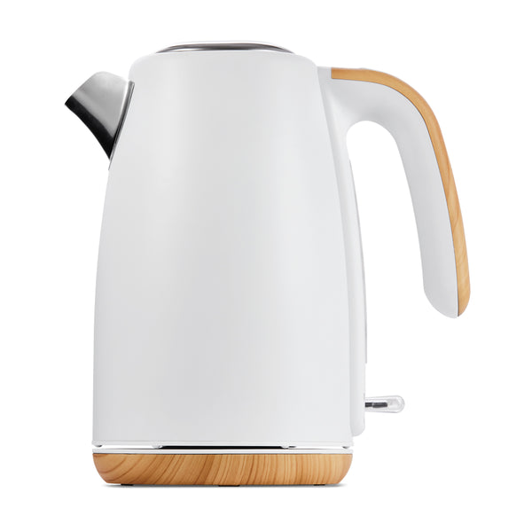 Anko 1.7L Stainless Steel Kettle - White/Black