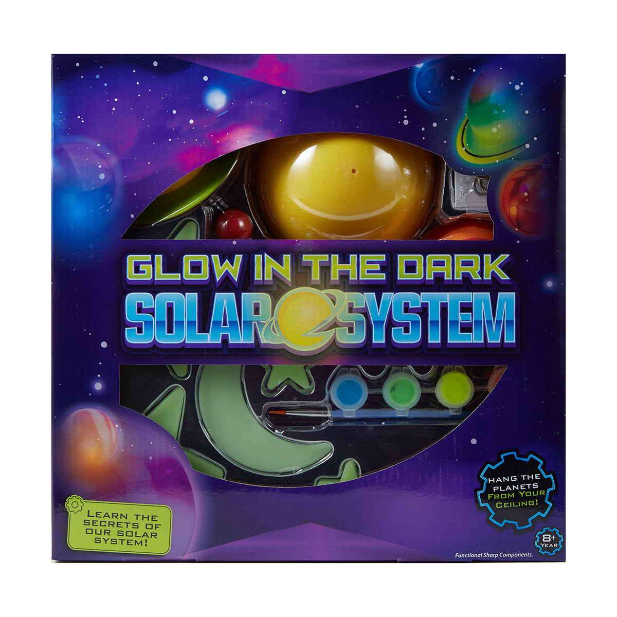 Glow in the Dark Solar System for Ages 8+ Years - TheITmart