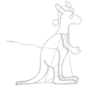 Mirabella Christmas Solar Powered 70 LED Kangaroo Silhouette - Multicoloured