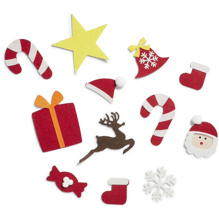 Christmas DIY Felt Tree Decoration Kit - Green
