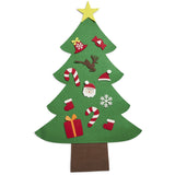Christmas DIY Felt Tree Decoration Kit - Green