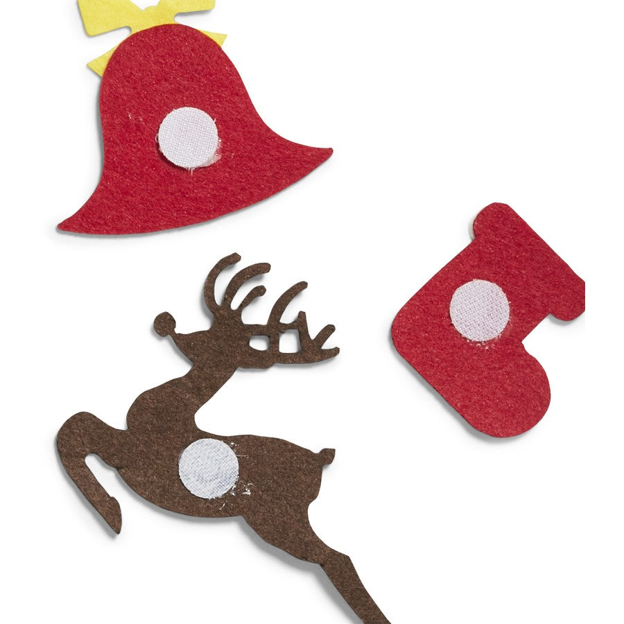 Christmas DIY Felt Tree Decoration Kit - Green