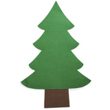Christmas DIY Felt Tree Decoration Kit - Green