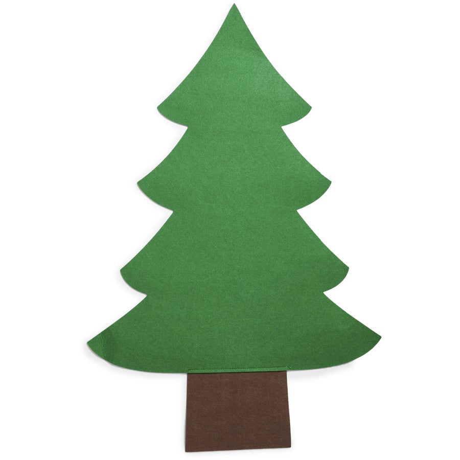 Christmas DIY Felt Tree Decoration Kit - Green