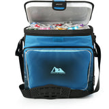 Arctic Zone 40 Can Zipperless Cooler - Blue/ Includes 3 Ice Packs - TheITmart