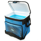 Arctic Zone 40 Can Zipperless Cooler - Blue/ Includes 3 Ice Packs - TheITmart