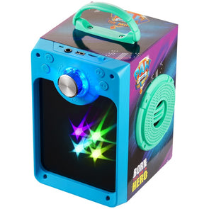 Paw Patrol Bluetooth Wireless Karaoke Machine with lightshow