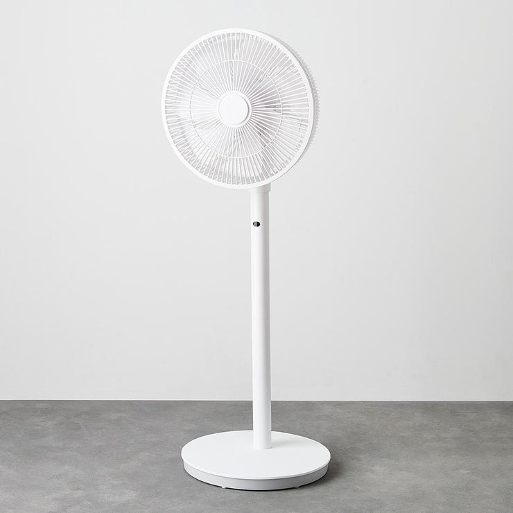 Touch & Remote Control 2 in 1 Pedestal Fan 3 speeds - White