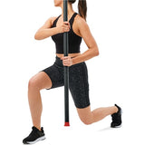 Anko Adjustable Weighted Fitness Bar / Black