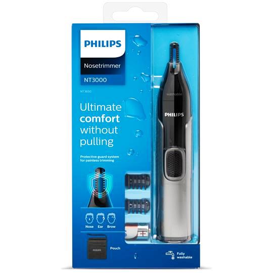 Philips Nose Trimmer Series 3000/ Water Resistant/ Nose, Ear & Eyebrow Trimmer