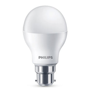 Philips 9W Cool Daylight A Shape Essentials LED B22 Globe - 4 Pack