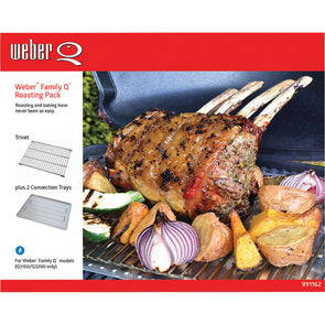 Weber Family Q Roasting Pack/ For Easy Roasting and Baking