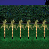 Lytworx 2.7m 40 LED Warm White Reindeer Stakes - 10 Pack