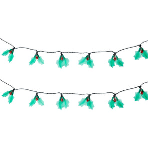 Low Voltage 30 LED White Holly String Lights