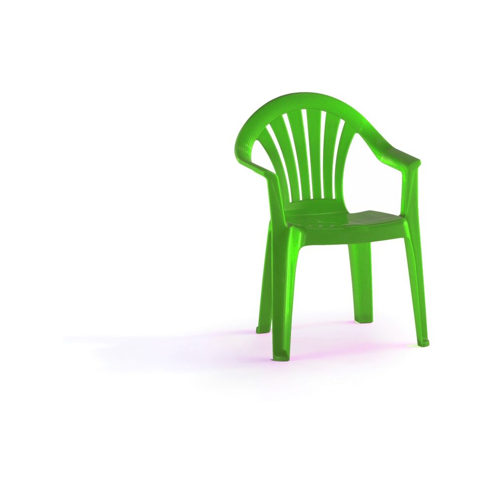 Marquee  Kids Resin Chair- Red/Green/Blue & White/ Durable Plastic/Easy to Clean