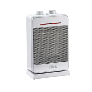Click 2000W Ceramic Heater - White