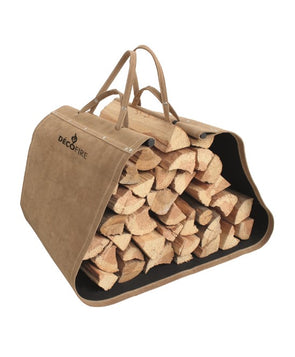 Decofire Large Log Tote / Ideal for Transporting Firewood & Kindling