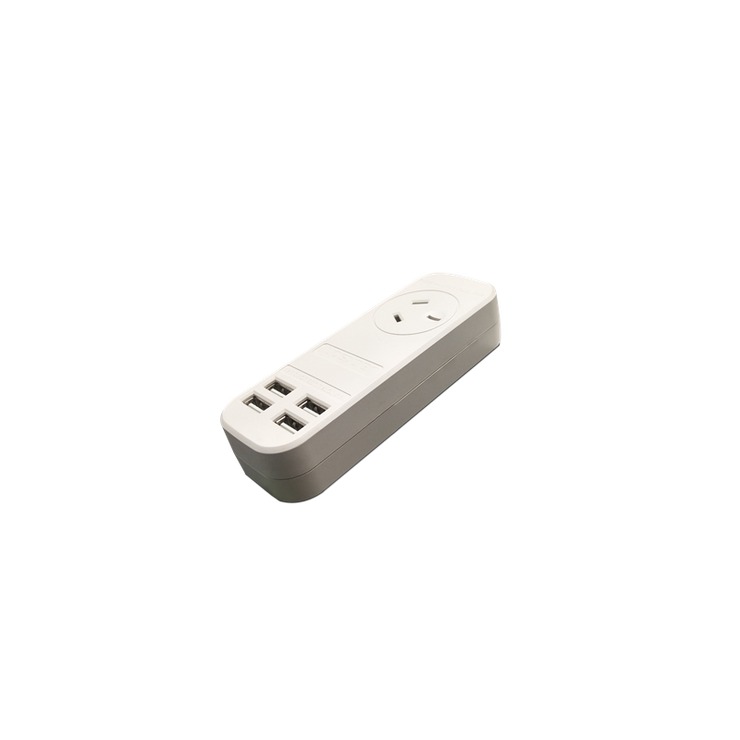 Jackson Portable Powerboard/ 4 USB Ports with 3.4 Amp Fast Charging