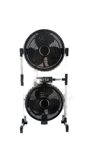 Mistral 30cm Double Head Floor Fan/ 3 Speed Settings