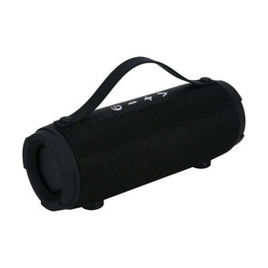 15W Splashproof Barrel Bluetooth Portable Speaker - Black / Red / Pink