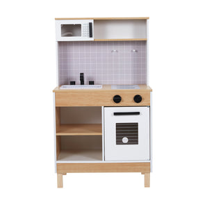 Wooden Kitchen Playset/Microlwave/Stove/Sink and Tap ages: 3+ years