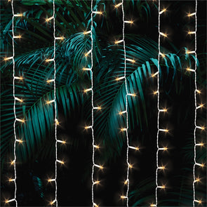 Lytworx 2.0m x 2.4m Warm White 300 Connectable LED Retro Curtain Lights
