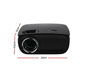 Devanti Portable Wi-Fi HD 1080P Mini Video Projector / USB HDMI 2000 Lumens