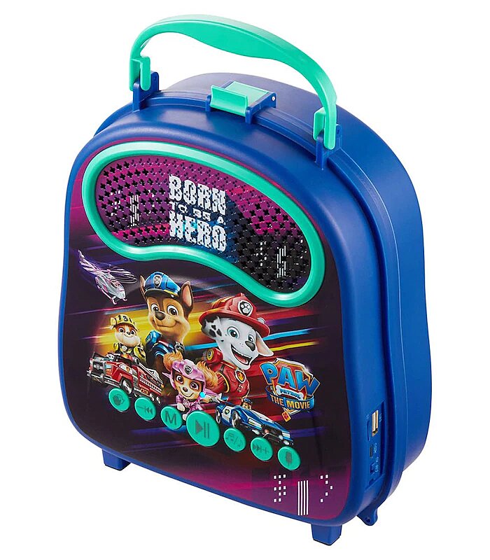 Paw Patrol Dual Microphone Karaoke Machine/USB and Radio Support