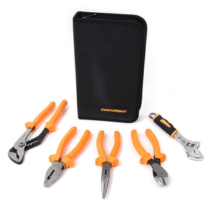 Craftright 5 Piece Pliers and Wrench Set with Pouch / CR8005