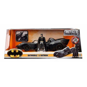 Batman 1989 - Batmobile 1:24 with Batman Vehicle Replica/JAD98260 - TheITmart