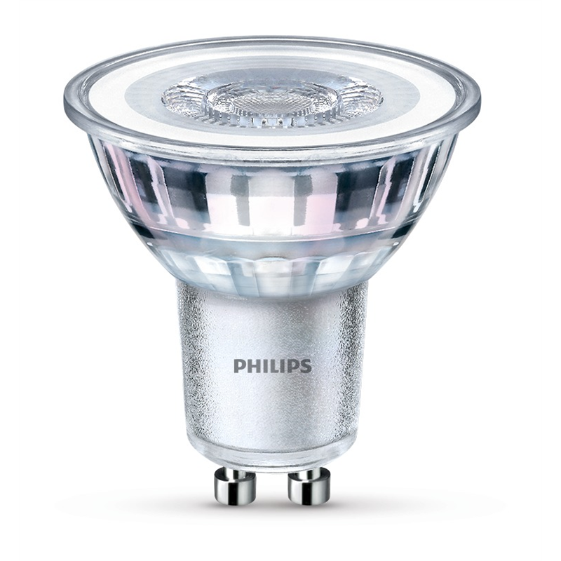 Philips 4.5w LED GU10 410lm Warm White Globes - 6 Pack