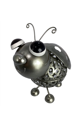 Decorative Solar Metal Insect Lady Bug, Butterfly and Dragon Fly Light
