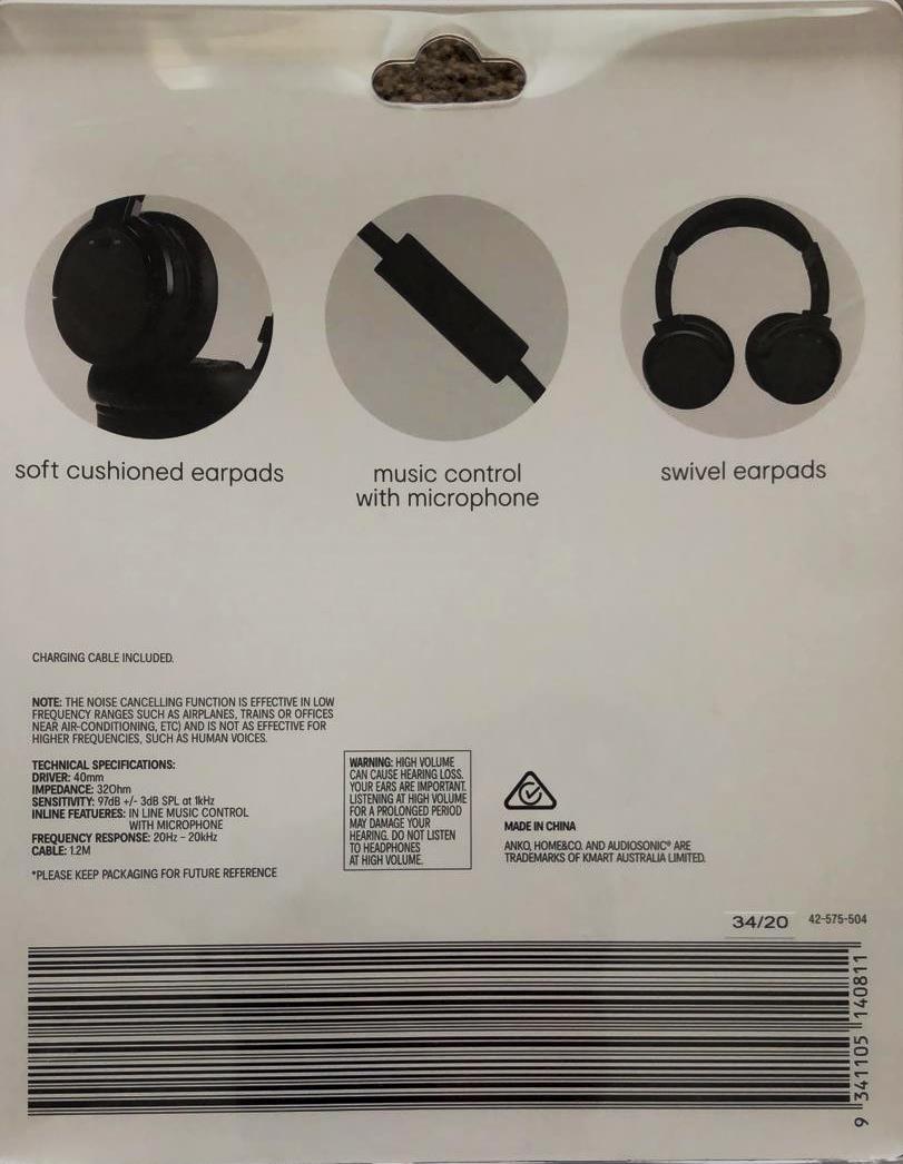 Noise Cancelling Headphones - TheITmart