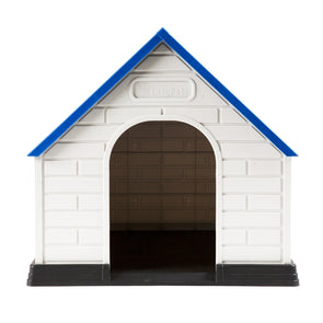 LazyPets Large Plastic Dog Home/Easy Hose Wash
