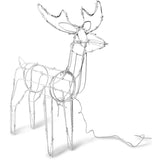 Mirabella Christmas Solar Powered 50 LED Standing Reindeer - Cool White - TheITmart