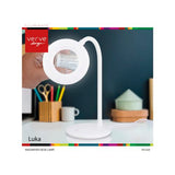 Verve Design 230lm LUKA MAGNIFYING DESK LAMP/Flexible Gooseneck