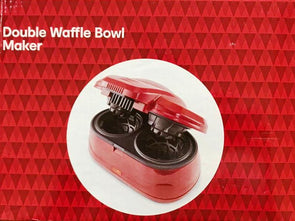 Double Waffle Bowl Maker 1200W Top-Notch Quality