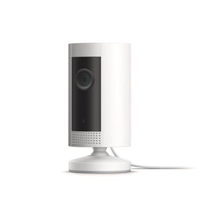 Ring White Indoor Cam HD Video/Night Vision/ Two-Way Talk