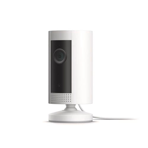 Ring White Indoor Cam HD Video/Night Vision/ Two-Way Talk