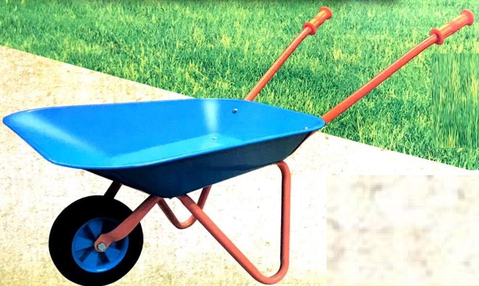 Wheelbarrow Kids Steel Tray - Ages 3+ - TheITmart