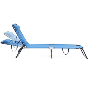 Life! Beach Classic Lounger/Durable Frame and Fabric for Outdoor Conditions